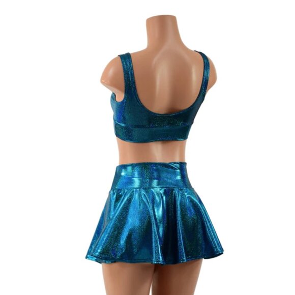 Coquetry clothing Ocean Sparkle Skirt - Picture 4 of 11